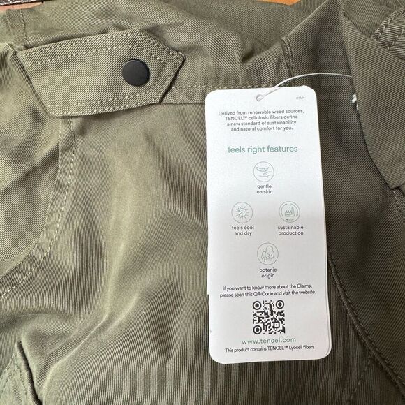 NWT (XL) Workshop Republic Tencel Anorak Military Jacket - Olive Green Utility S - Picture 4 of 8